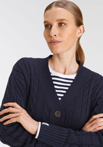 DELMAO Knit Cardigan in Blue