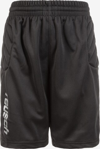 REUSCH Regular Workout Pants in Black: front