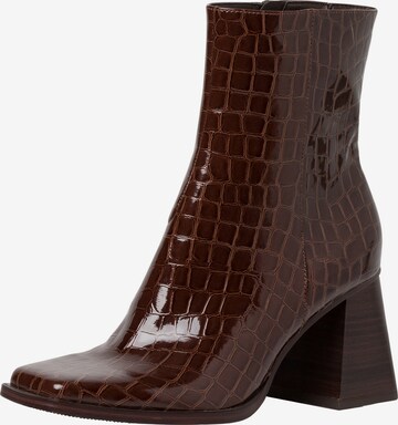 TAMARIS Ankle Boots in Brown: front