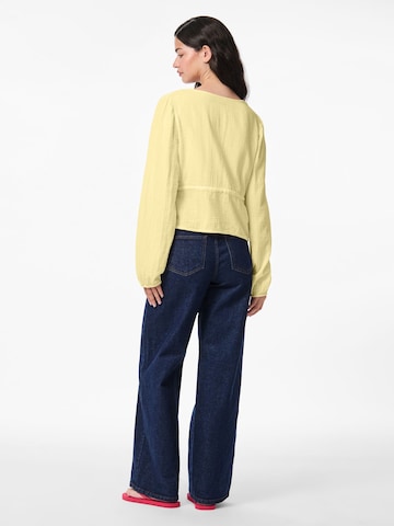 PIECES Blouse in Geel