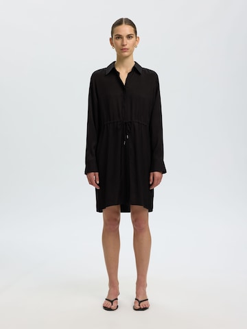 SELECTED - Vestido en negro: frente