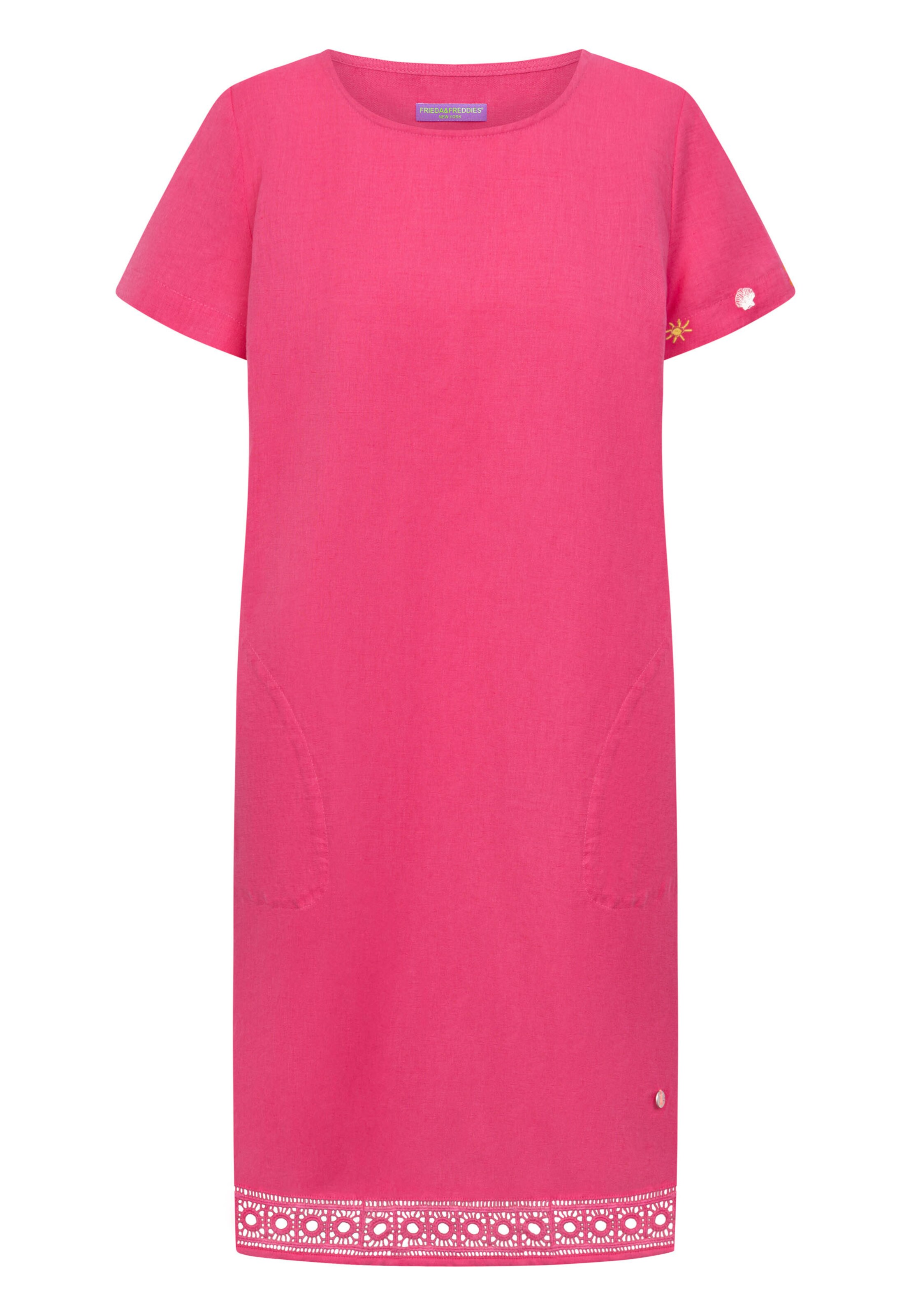 Frieda & Freddies NY Kleid in Pink: Vorderseite