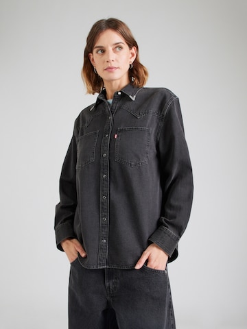 Camicia da donna 'TEODORA WESTERN' di LEVI'S ® in nero: frontale