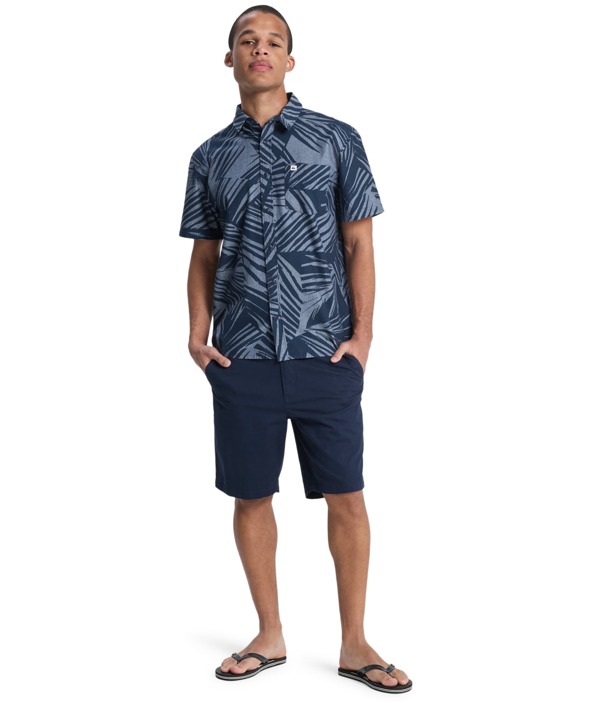 QUIKSILVER Regular Hose in Blau