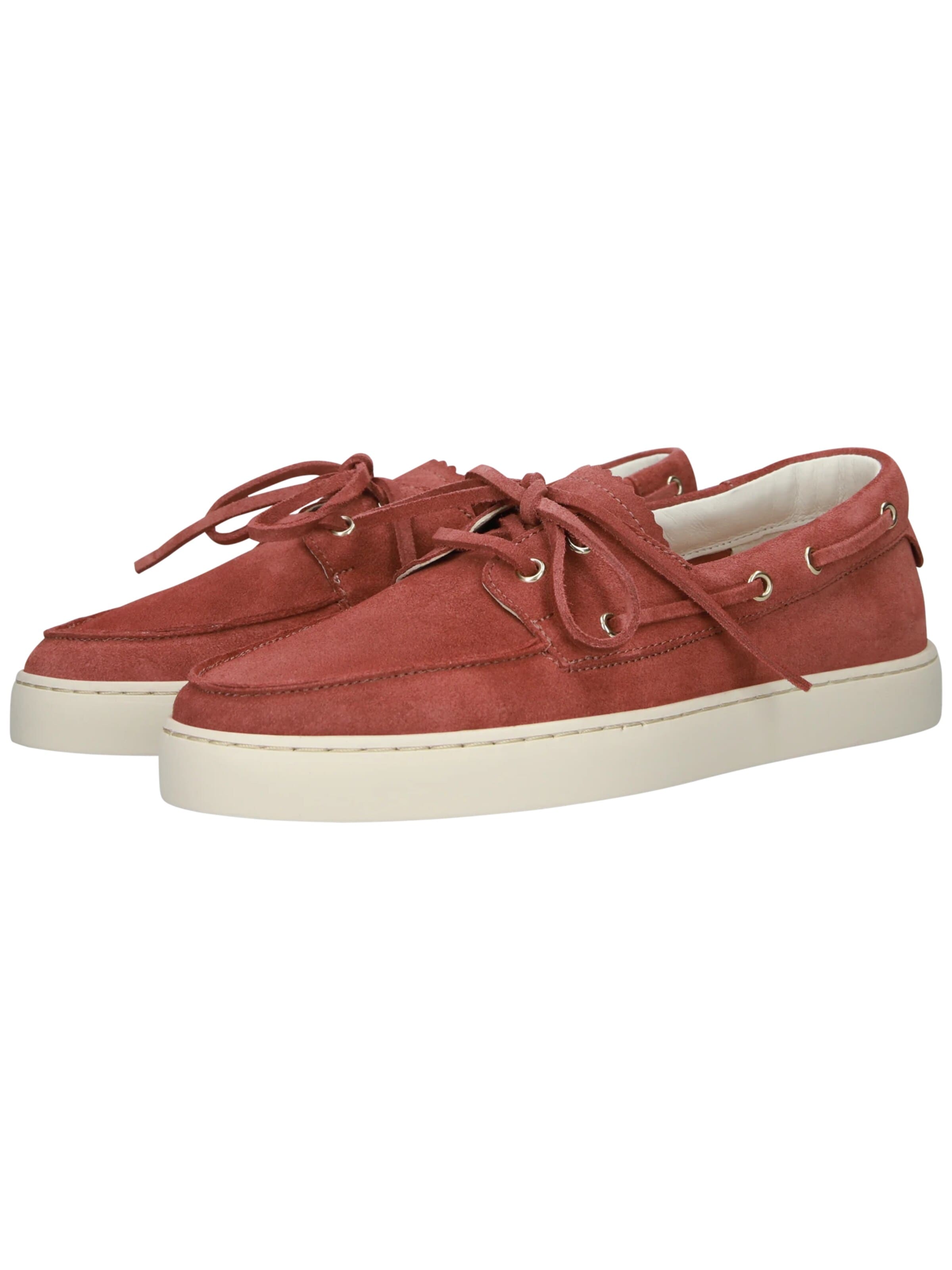 BLACKSTONE Mocassins 'Zircon Aster' in Rood
