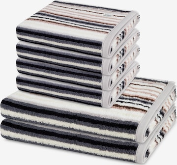 ROSS Towel 'Vita' in Brown: front