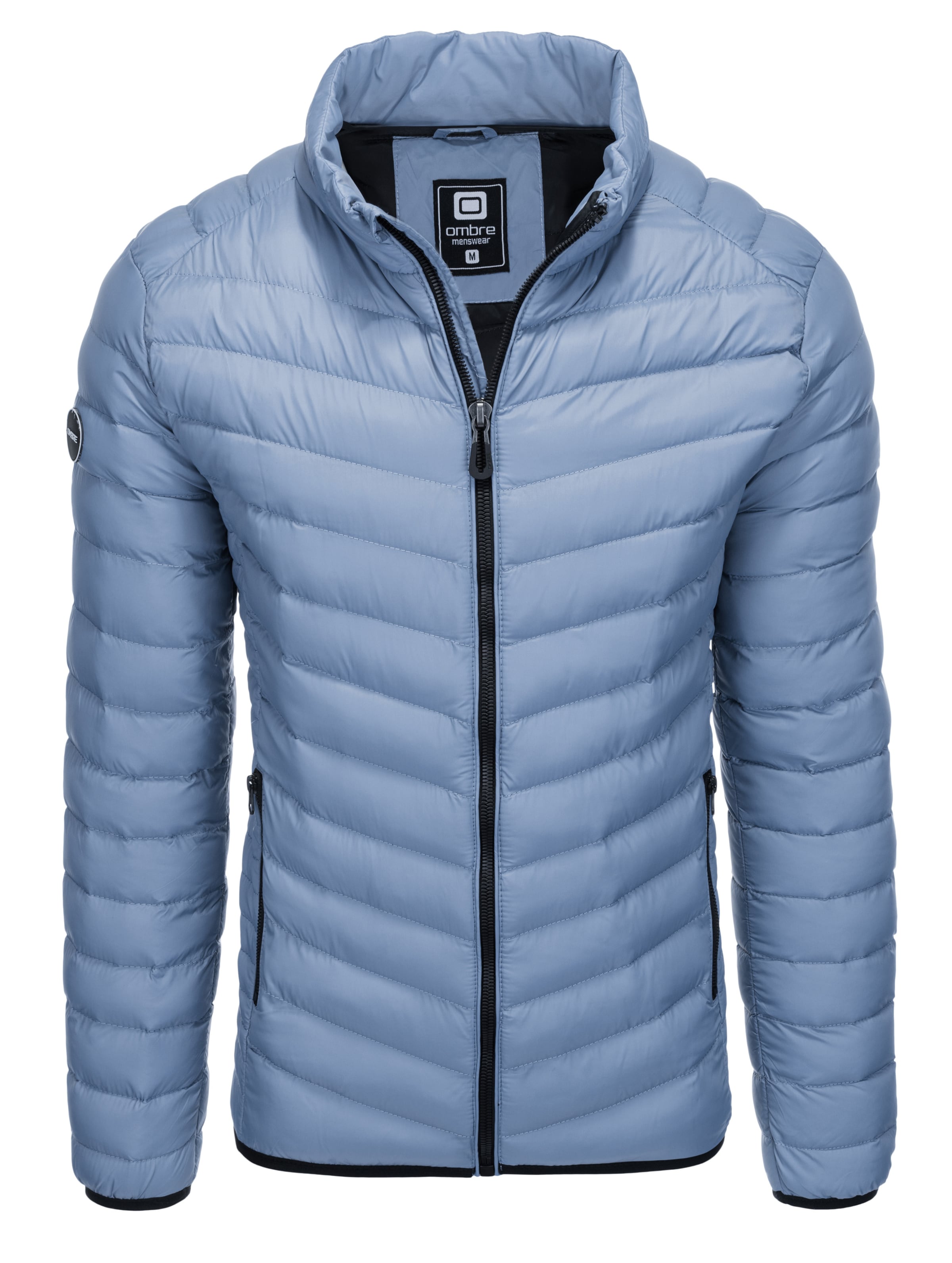 Veste d’hiver 'C528' Ombre en bleu : devant