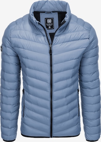 Ombre Winter Jacket 'C528' in Blue: front