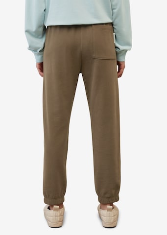 Marc O'Polo Tapered Broek in Bruin