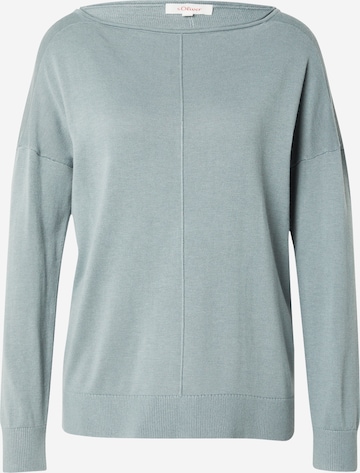 Pull-over s.Oliver en bleu : devant