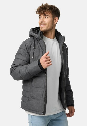 INDICODE JEANS Winter jacket 'Circus' in Grey