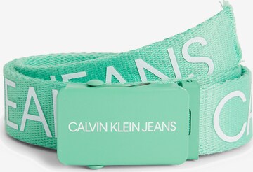 Calvin Klein Jeans Bälte i grön: framsida