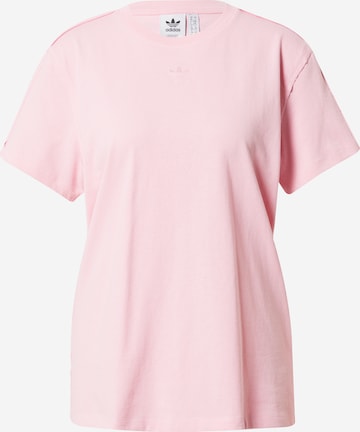 T-shirt 'Loose Loungewear' ADIDAS ORIGINALS en rose : devant