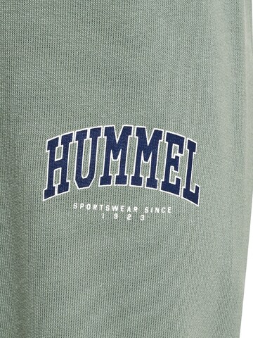 Hummel Tapered Broek in Groen