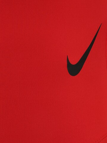 Costume intero di Nike Swim in rosso