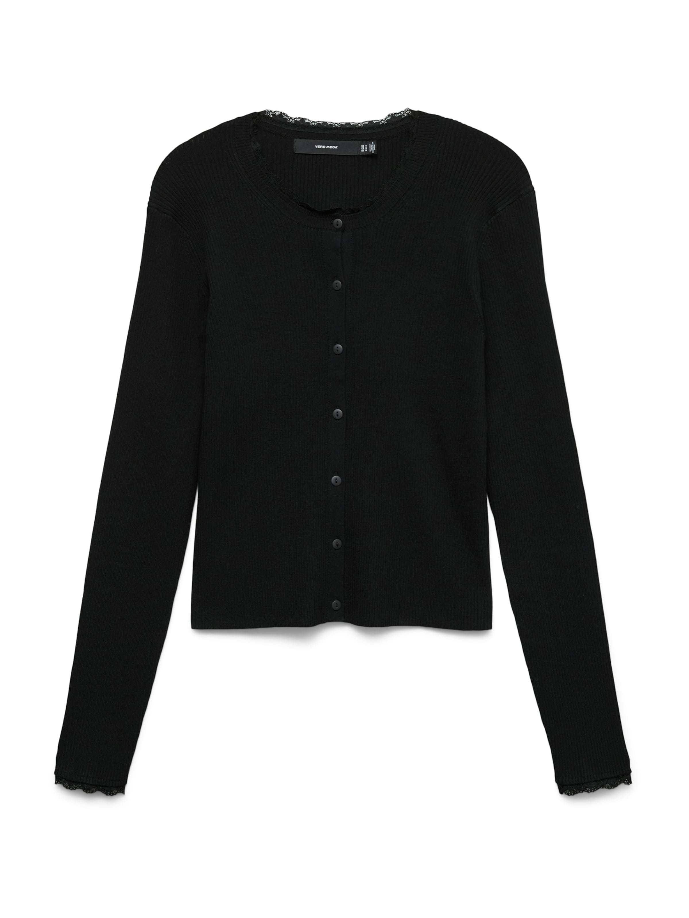 VERO MODA Kardigan 'VMWonder' – černá: přední strana