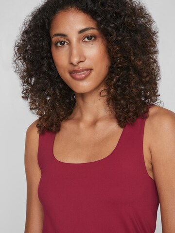 VILA Top 'VIKENZA' in Red