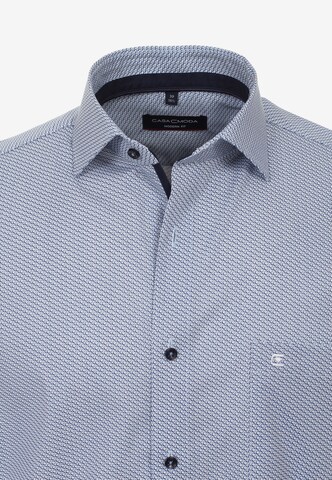 CASAMODA Regular fit Button Up Shirt in Blue