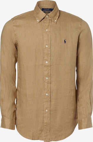 Polo Ralph Lauren Рубашка в Бежевый: спереди