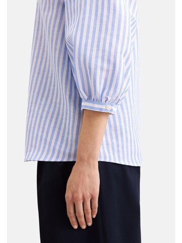 SEIDENSTICKER Bluse in Blau