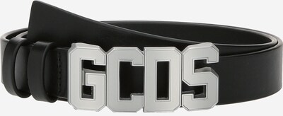 GCDS Cinturón 'CLASSIC' en negro / plata, Vista del producto