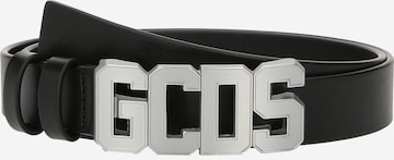 GCDS Belt 'CLASSIC' in Black: front