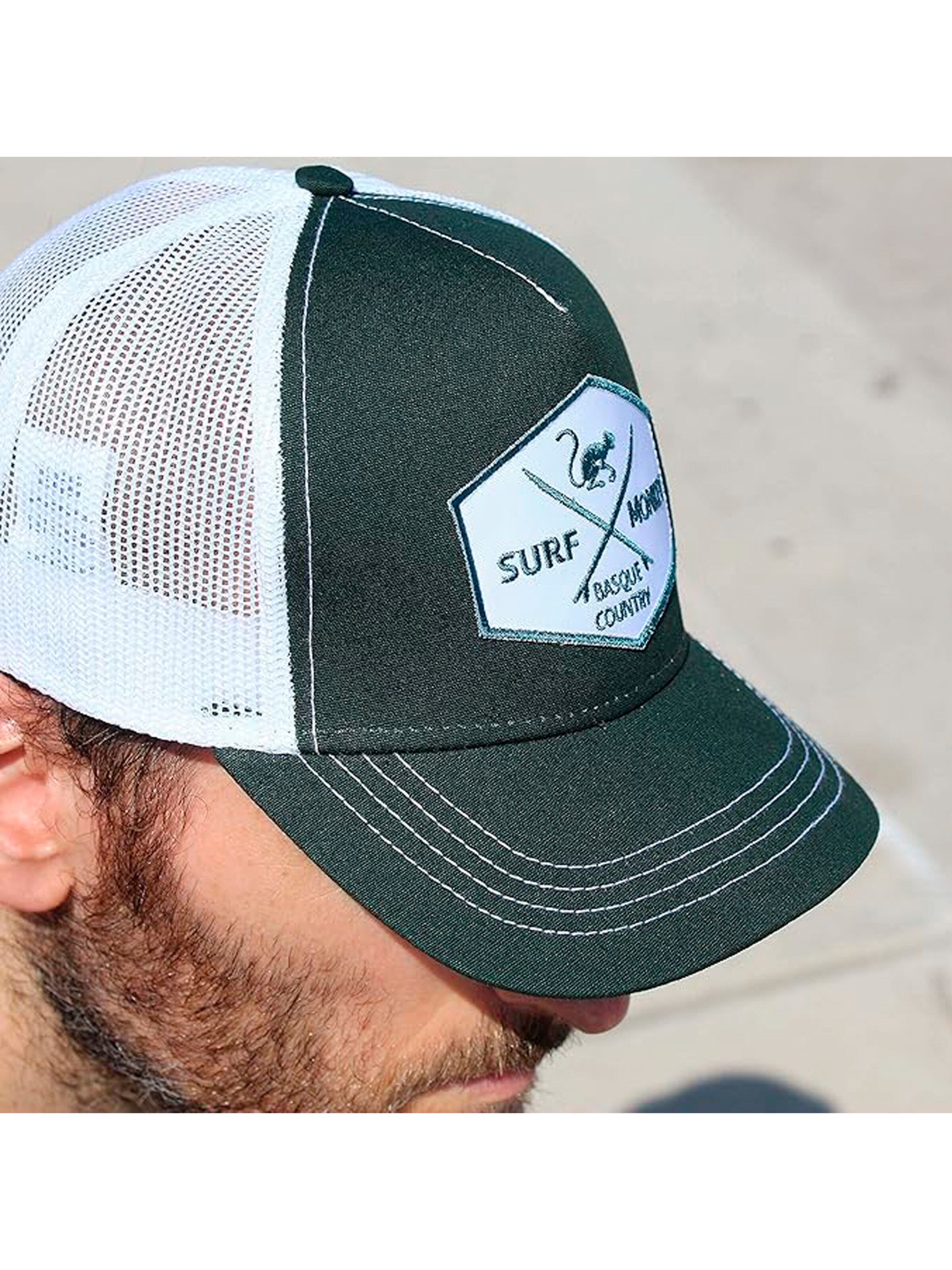 Surf Monkey - Gorra deportiva en verde
