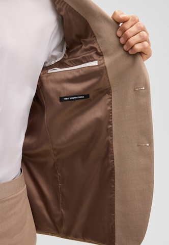 STRELLSON Slim fit Business-colbert ' Alzer ' in Beige