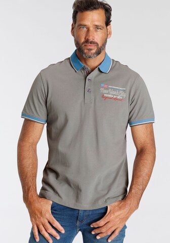 Man's World Poloshirt in Grau