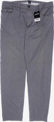 BOSS Black Pants in 36 in Grey: front