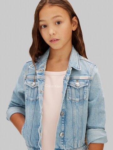 Calvin Klein Jeans Jurk 'Punto Milano' in Wit