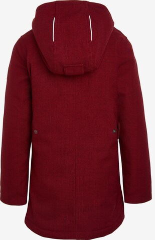 ELKLINE Winter Jacket 'PFÜTZEN QUEEN ' in Red