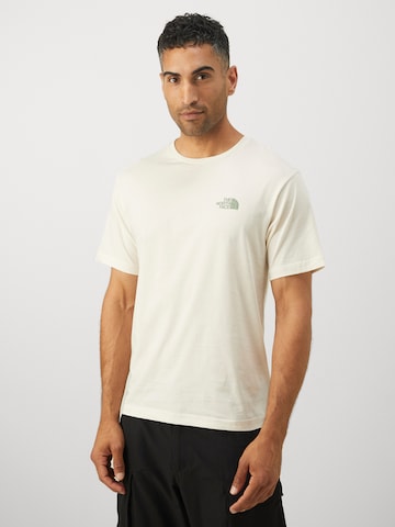 Tricou 'NSE SLOPES' de la THE NORTH FACE pe alb
