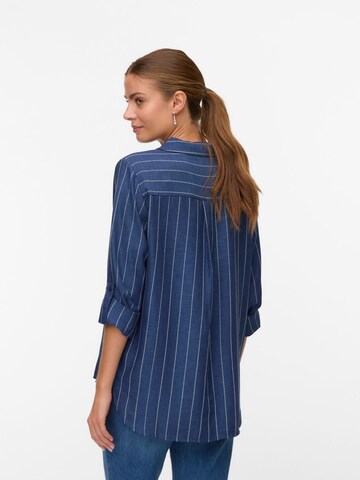 VERO MODA Blouse 'VMODETTE' in Blauw