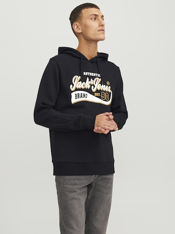 JACK & JONES Sweatshirt i sort: forside