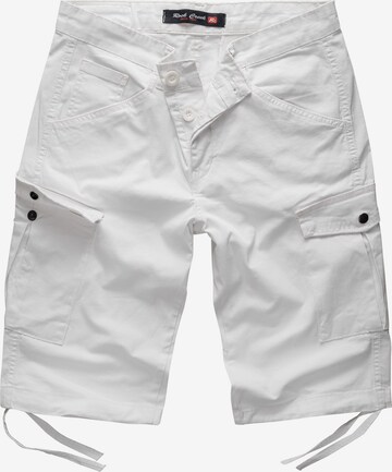 Rock Creek Regular Cargo Pants in White: front