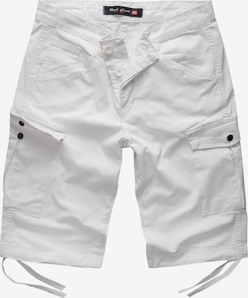 Rock Creek Cargo Pants in White: front