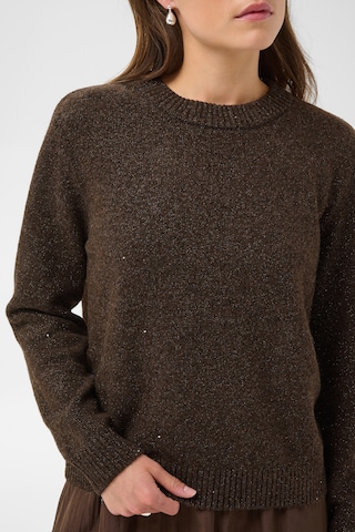 SAINT TROPEZ Pullover in Braun