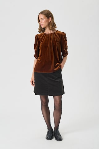 Chemisier 'Valerie' Part Two en marron