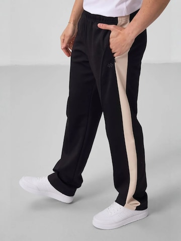 Wide Leg Pantalon Tommy Life en noir