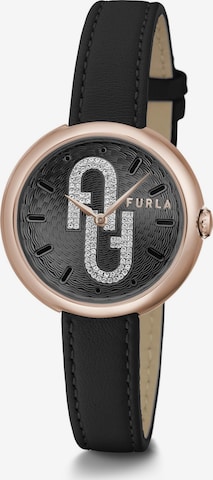 FURLA Analoog horloge 'Cosy' in Zwart: voorkant