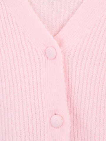 Pieces Petite Strickjacke 'Hisa' in Pink