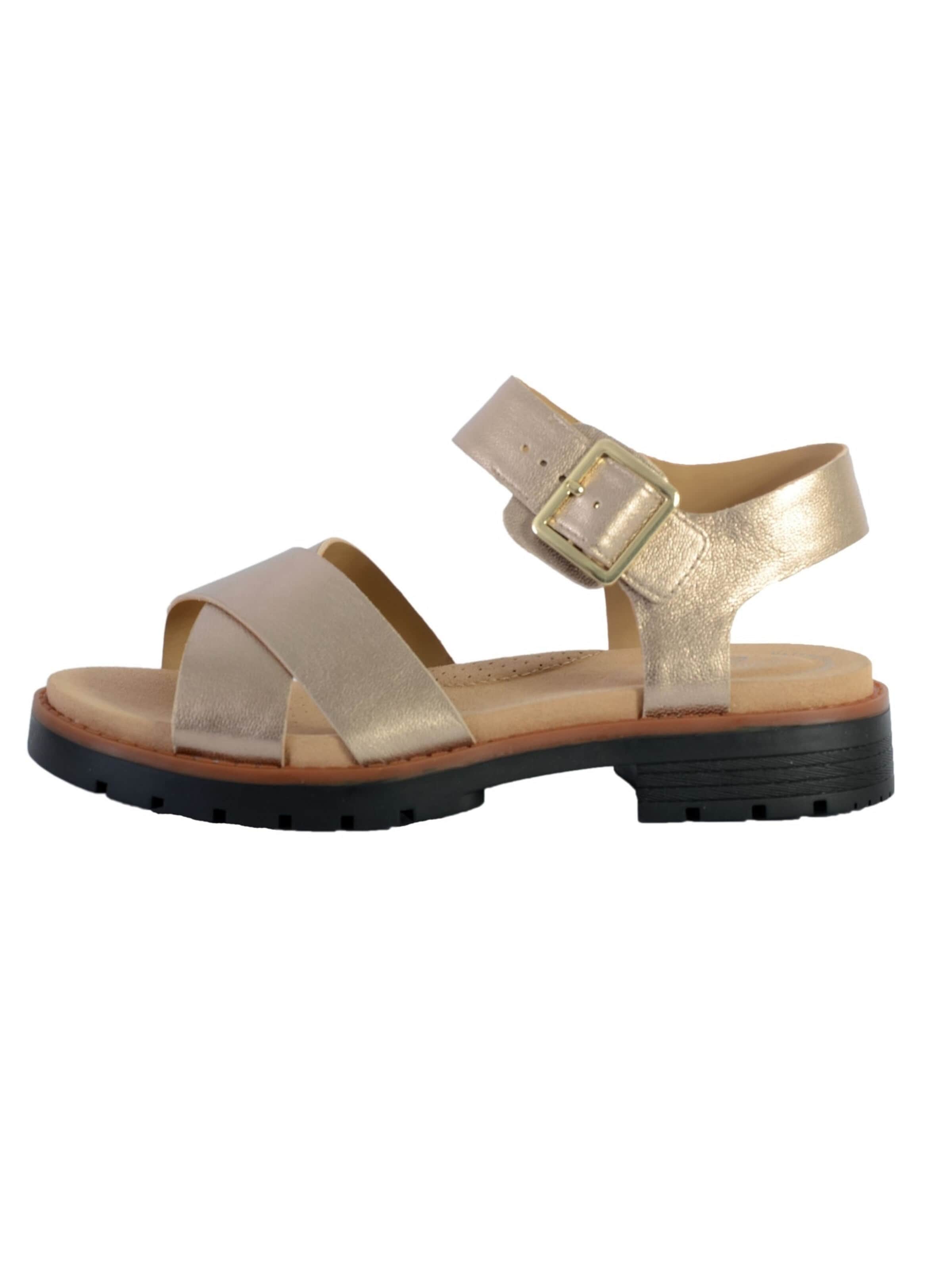 CLARKS Sandały w kolorze szary: przód