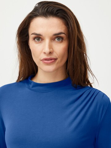PULZ Jeans - Camisa 'Lippa' em azul