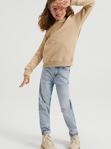 WE Fashion Sweatshirt i beige