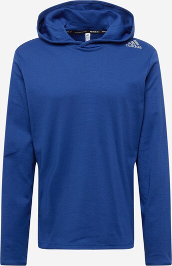 ADIDAS PERFORMANCE Sportsweatshirt in royalblau / weiß, Produktansicht