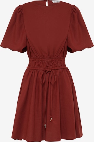 The Fated Dress 'Lloyd' in Brown: front