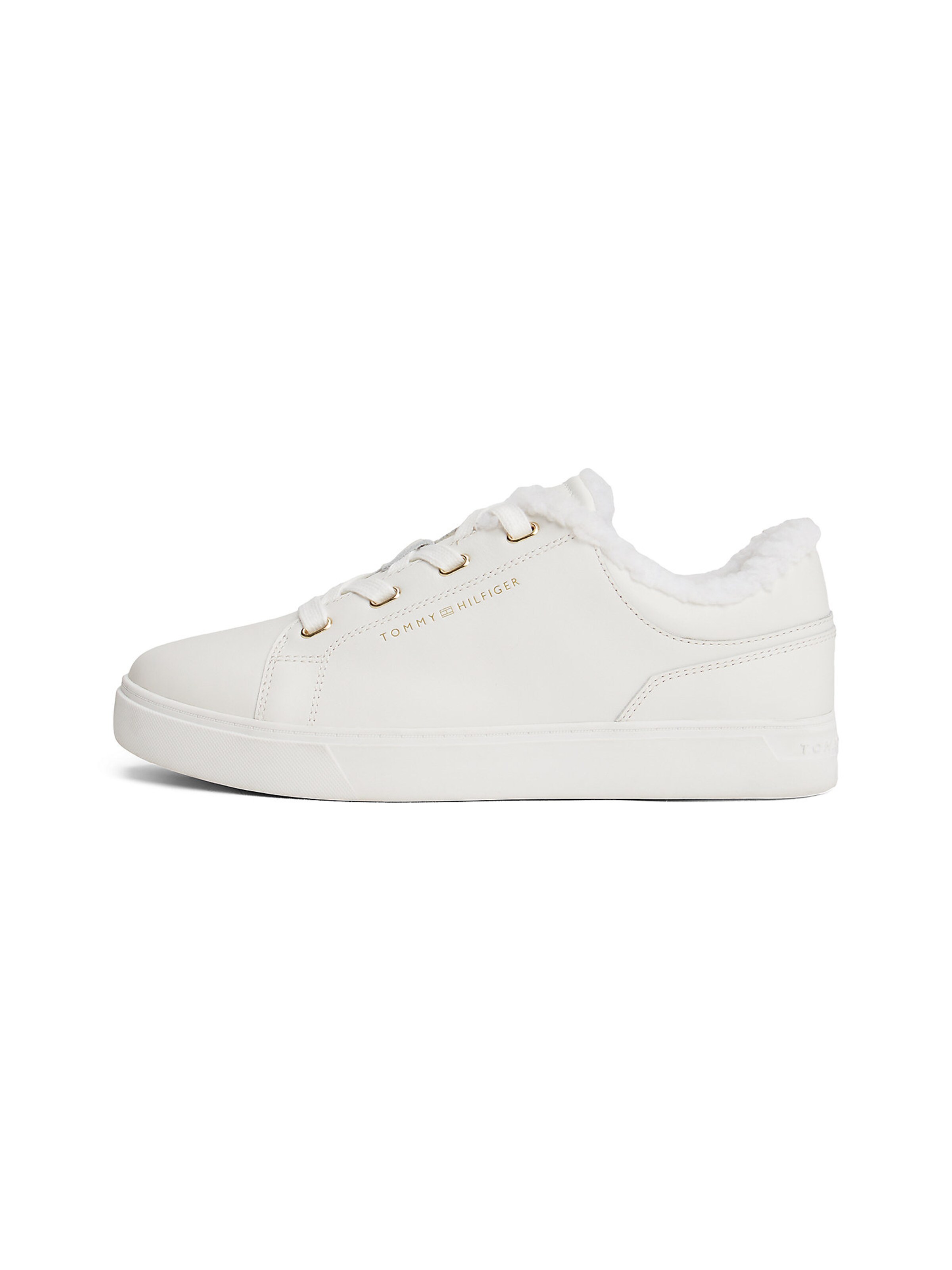 TOMMY HILFIGER Platform trainers in White: front