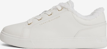 TOMMY HILFIGER Platform trainers in White: front