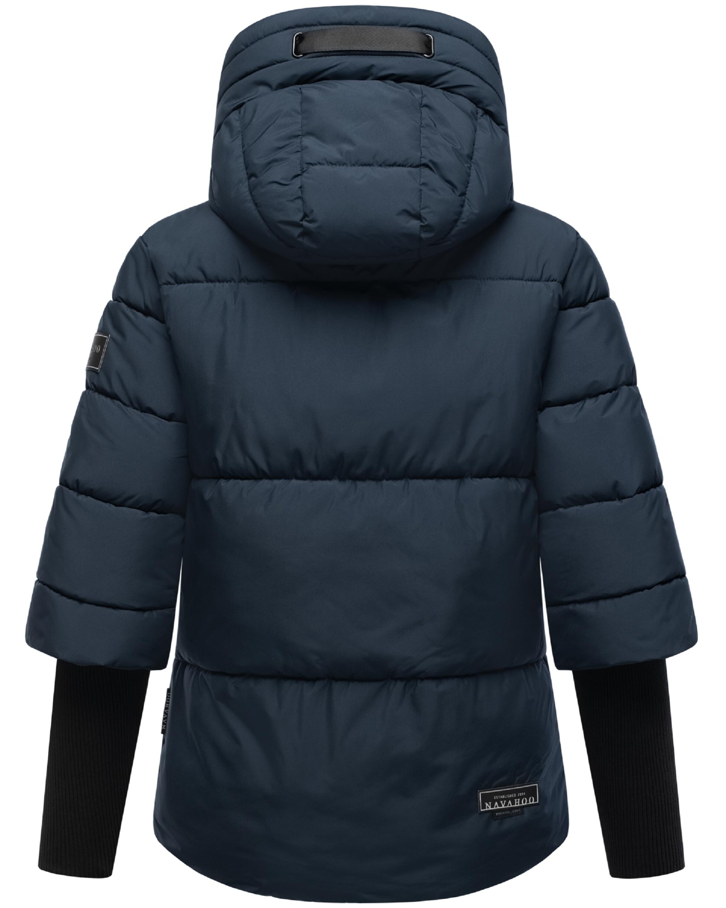 NAVAHOO Winter jacket 'Lotusherz XIV' in Blue